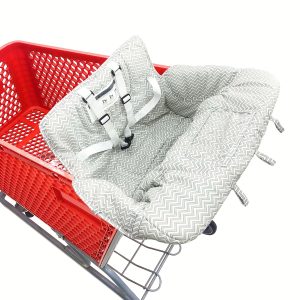 Super Soft Shopping Cart Cushion Cover - Protect Your Baby in Style!