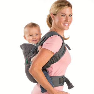 Soft Flip Advanced 4-in-1 Carrier - Ergonomic, Convertible, Face-in And Face-out Front And Back Carry For Newborns And Older Babies 8-32 Lbs, Christmas Halloween Thanksgiving Day Gift